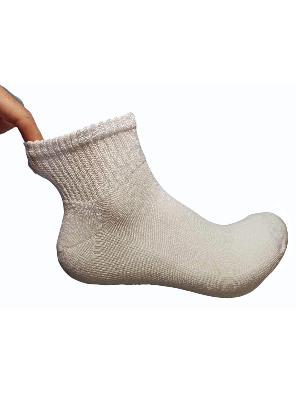 Triple Pack - White Ankle (3 Pairs) - Stock Socks Official