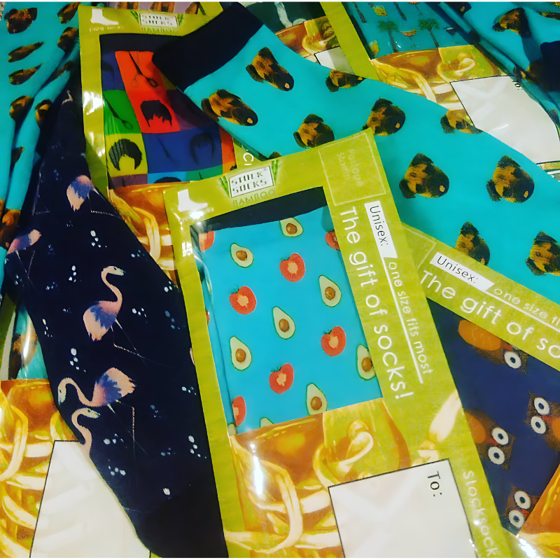 A Mystery 10 Pairs of our best selling Funky Crew Socks