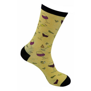 Wine and Cheese - Stock Socks Official