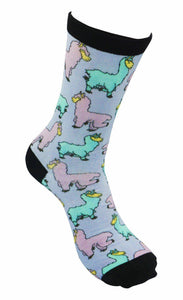 funky socks Llama alpaca Bamboo Socks - Stock Socks Official