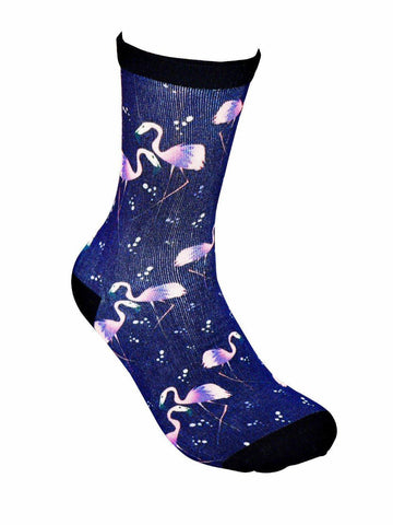 funky socks flamingo Bamboo Socks - Stock Socks Official