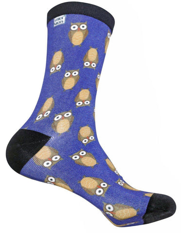 funky socks wise owl Bamboo Socks - Stock Socks Official